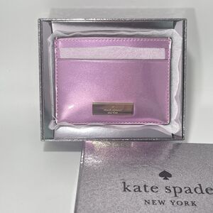 Genuine Kenzie Quartz Pin Kate Spade Card Holder Purse With Box MSRP $99